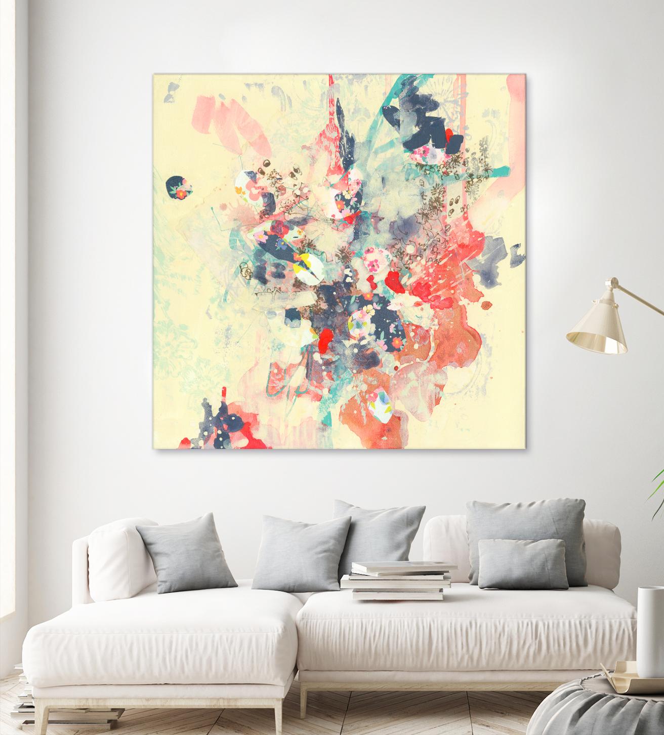 Cream II by Kathryn Neale on GIANT ART - multi abstracts, contemporary