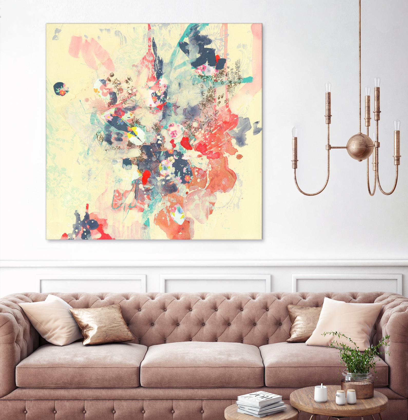 Cream II by Kathryn Neale on GIANT ART - multi abstracts, contemporary