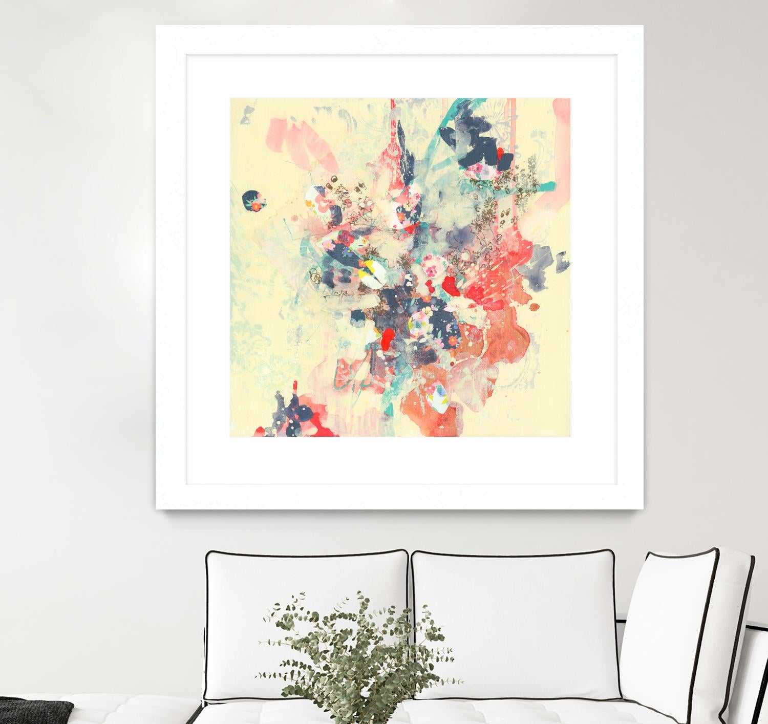 Cream II by Kathryn Neale on GIANT ART - multi abstracts, contemporary