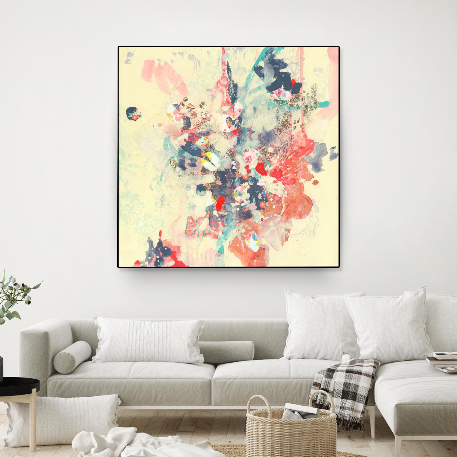 Cream II by Kathryn Neale on GIANT ART - multi abstracts, contemporary