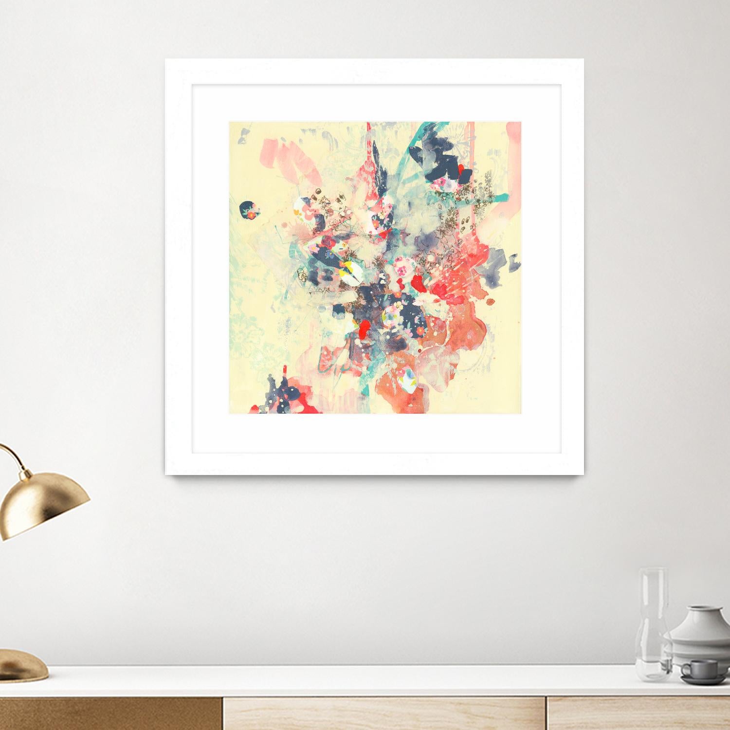 Cream II by Kathryn Neale on GIANT ART - multi abstracts, contemporary