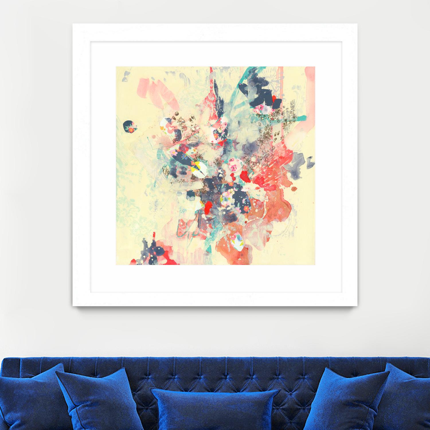 Cream II by Kathryn Neale on GIANT ART - multi abstracts, contemporary