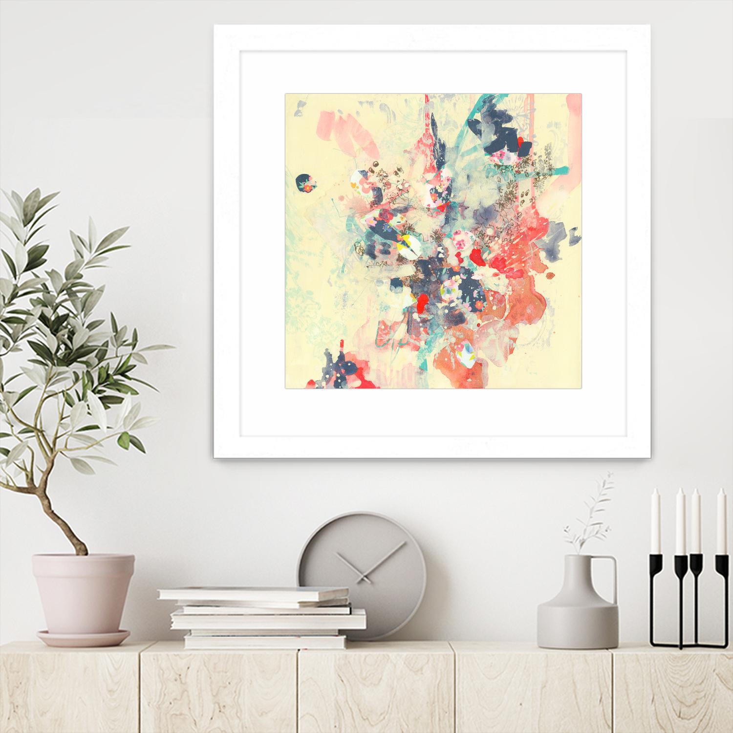 Cream II by Kathryn Neale on GIANT ART - multi abstracts, contemporary