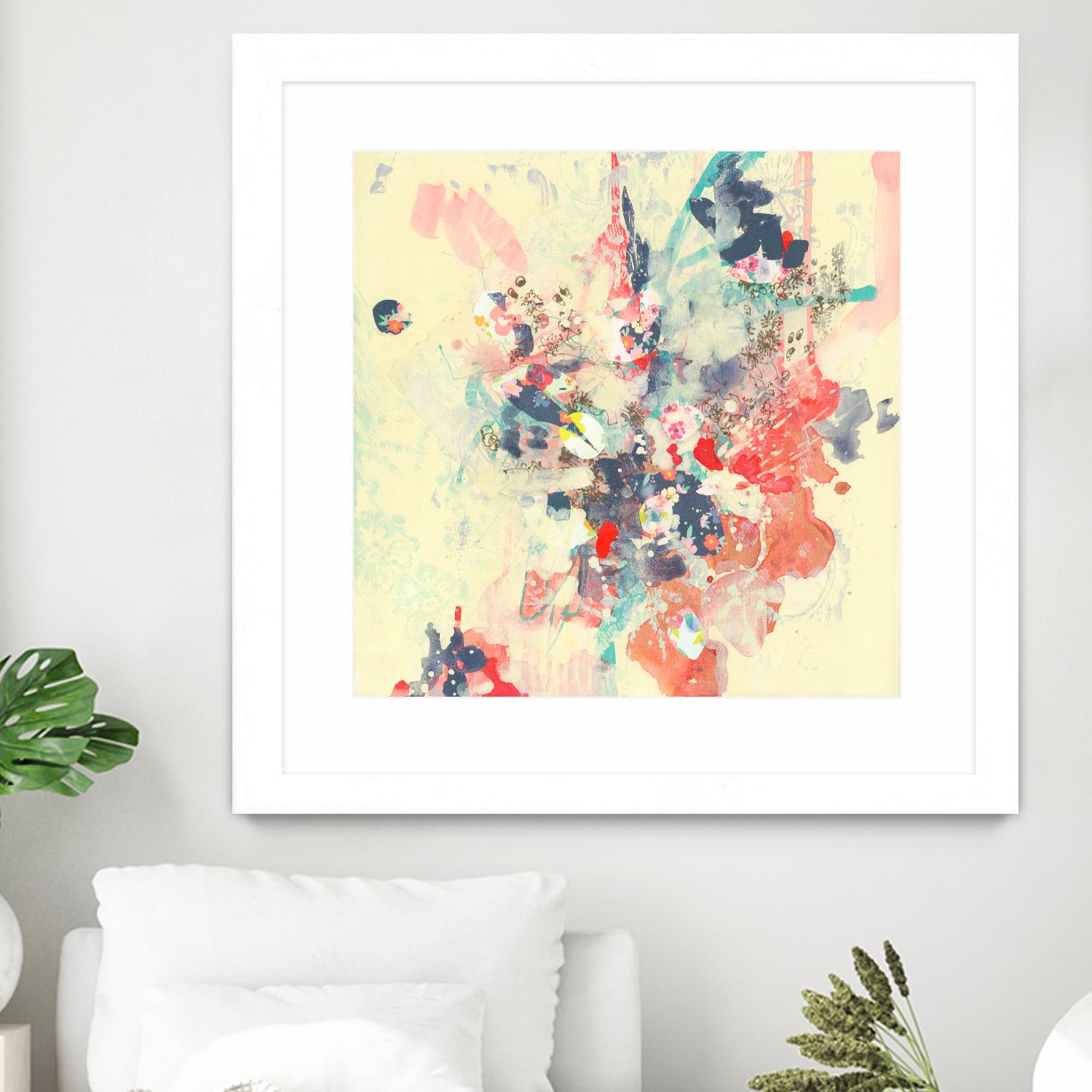 Cream II by Kathryn Neale on GIANT ART - multi abstracts, contemporary