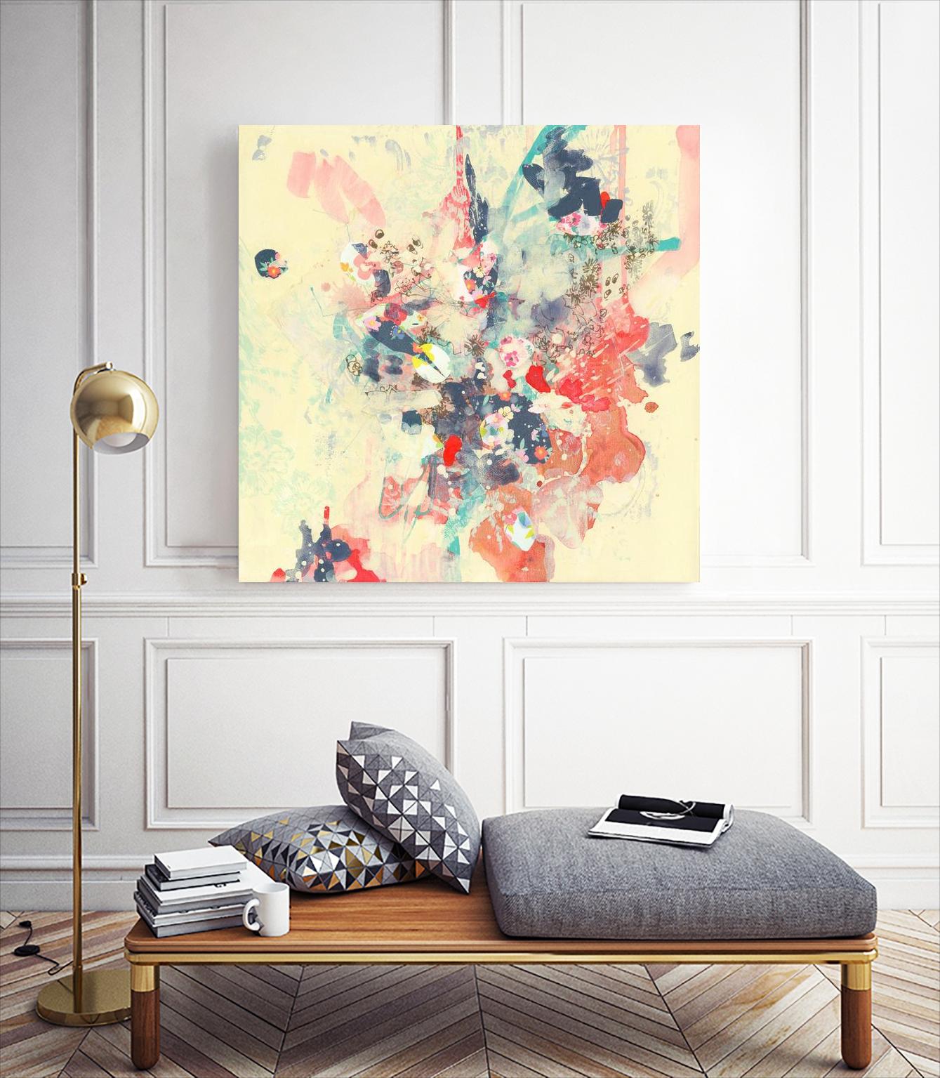 Cream II by Kathryn Neale on GIANT ART - multi abstracts, contemporary