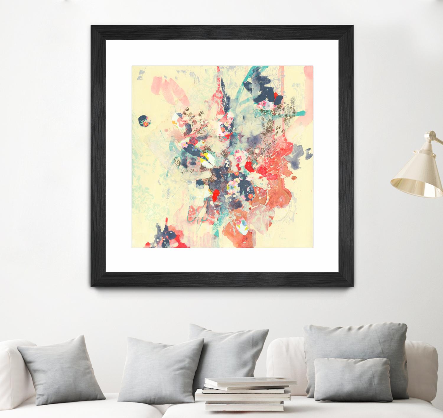 Cream II by Kathryn Neale on GIANT ART - multi abstracts, contemporary