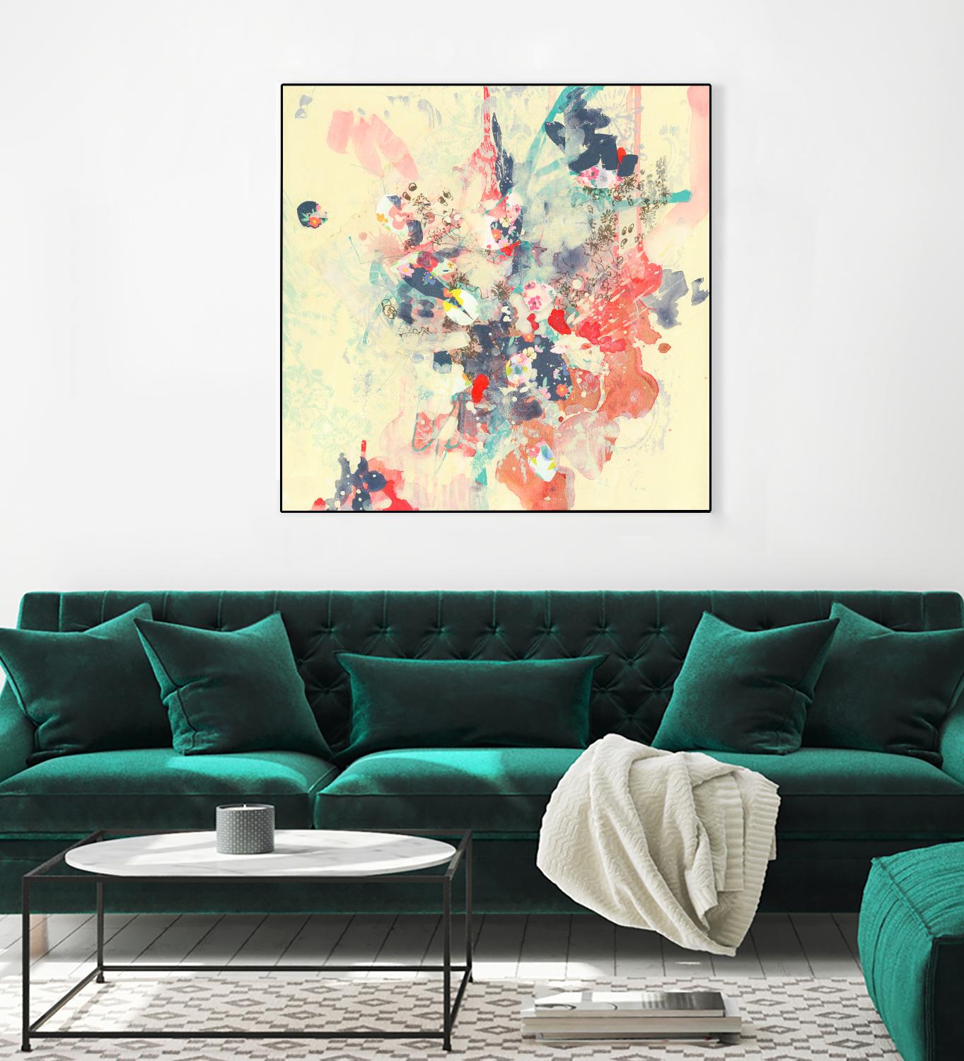 Cream II by Kathryn Neale on GIANT ART - multi abstracts, contemporary