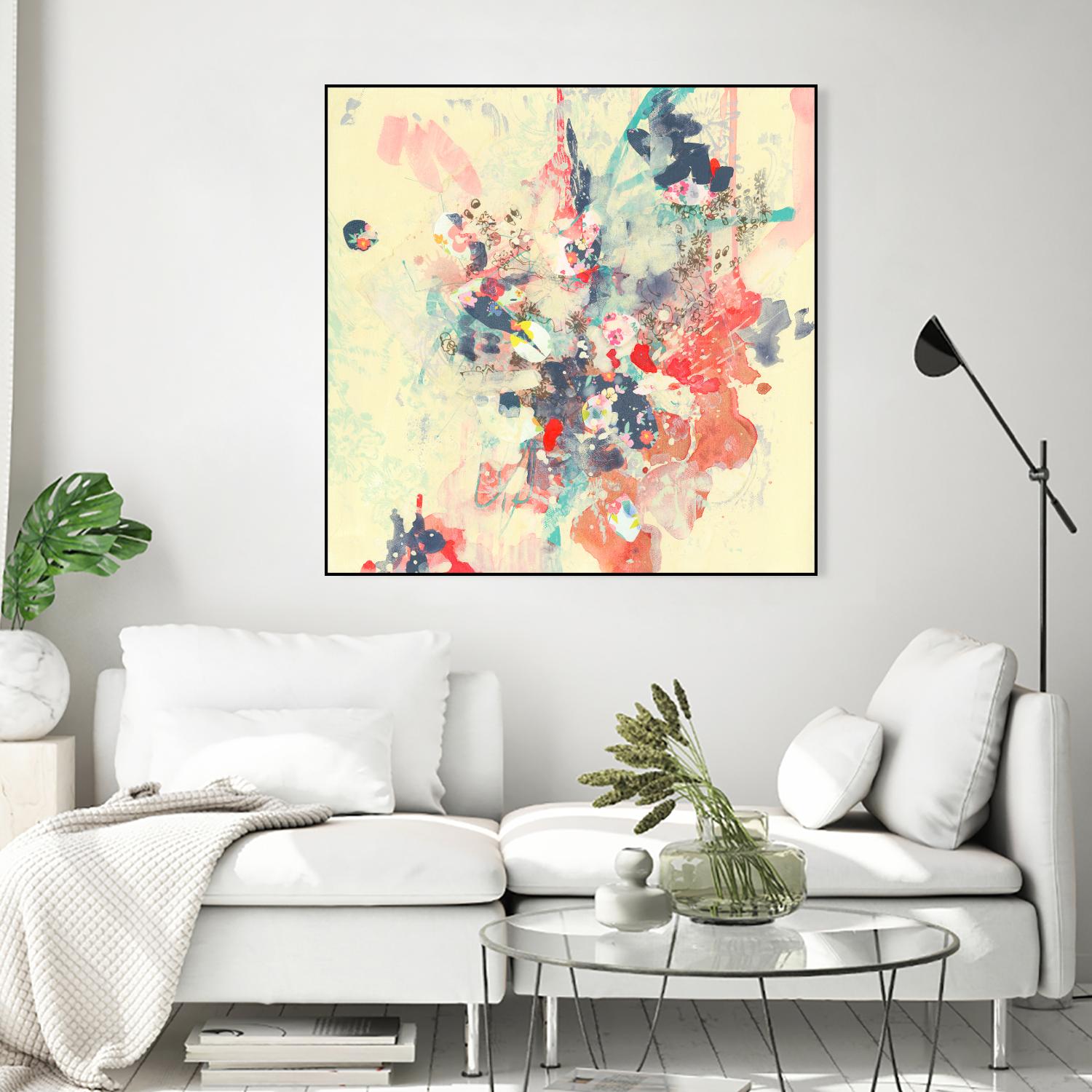 Cream II by Kathryn Neale on GIANT ART - multi abstracts, contemporary