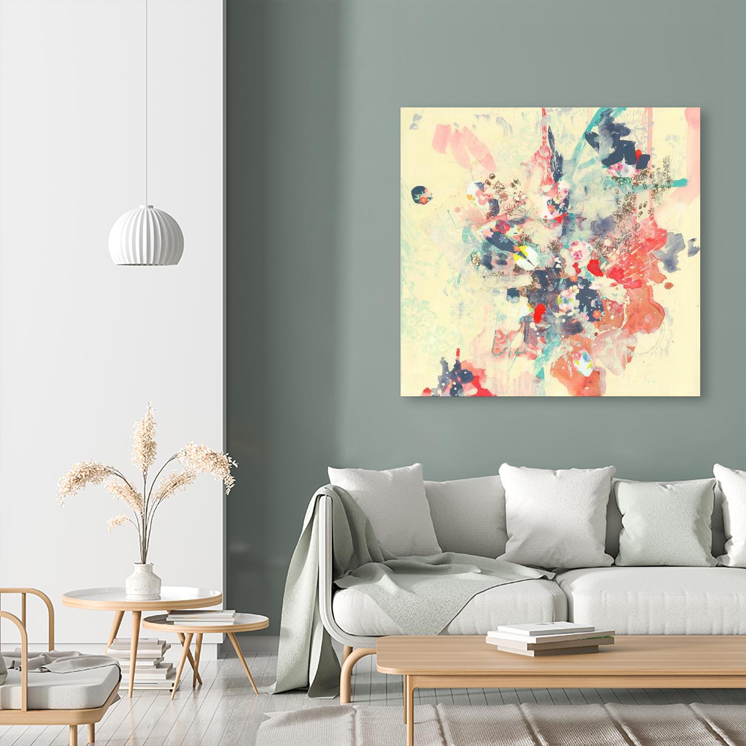 Cream II by Kathryn Neale on GIANT ART - multi abstracts, contemporary