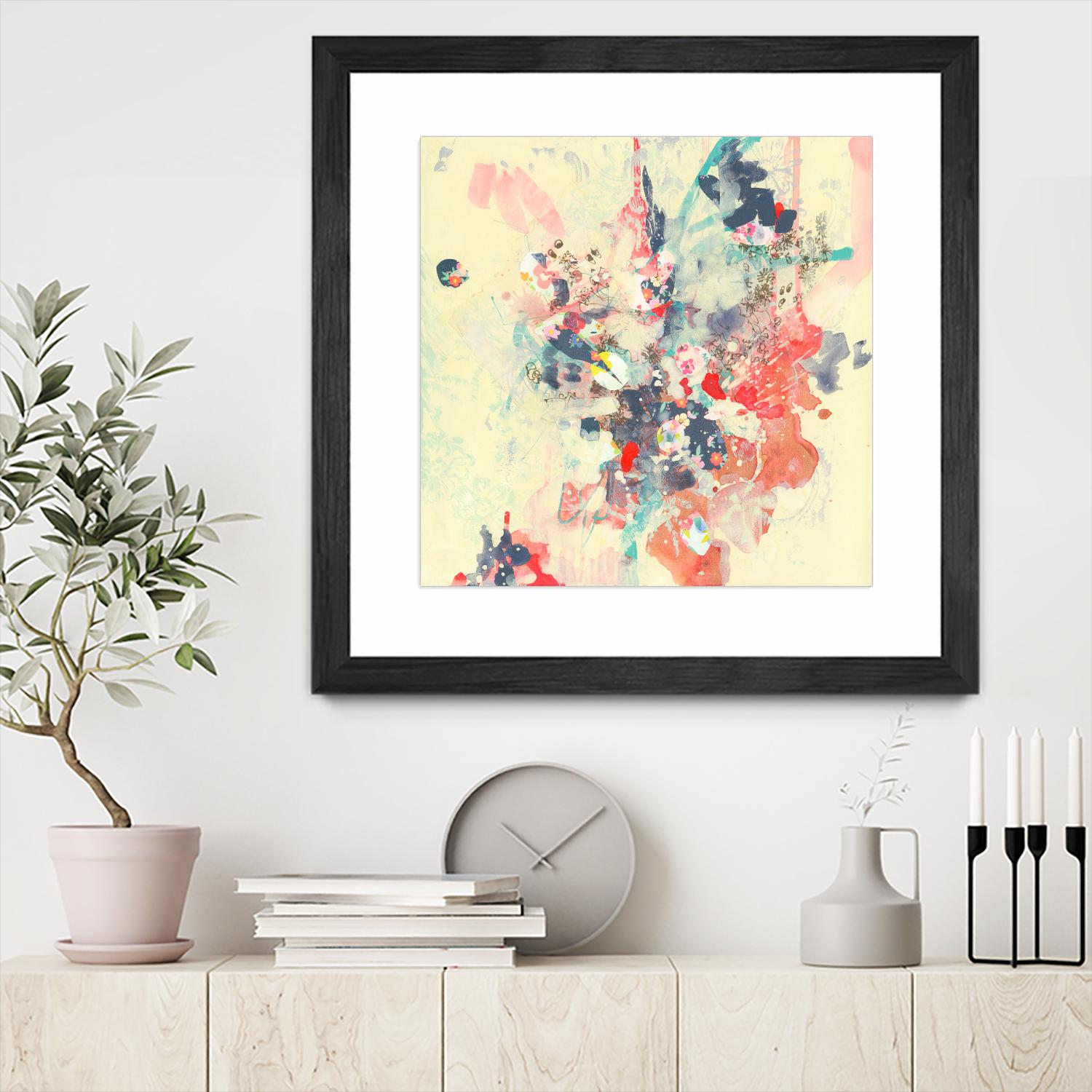 Cream II by Kathryn Neale on GIANT ART - multi abstracts, contemporary