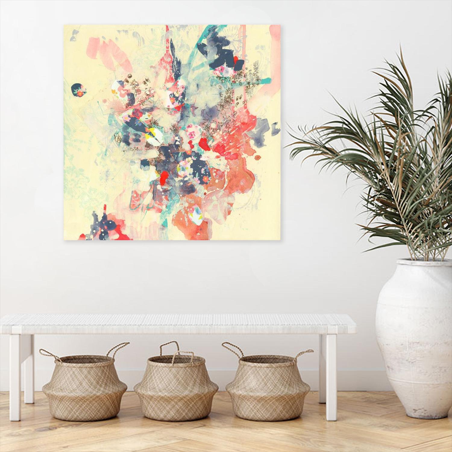 Cream II by Kathryn Neale on GIANT ART - multi abstracts, contemporary