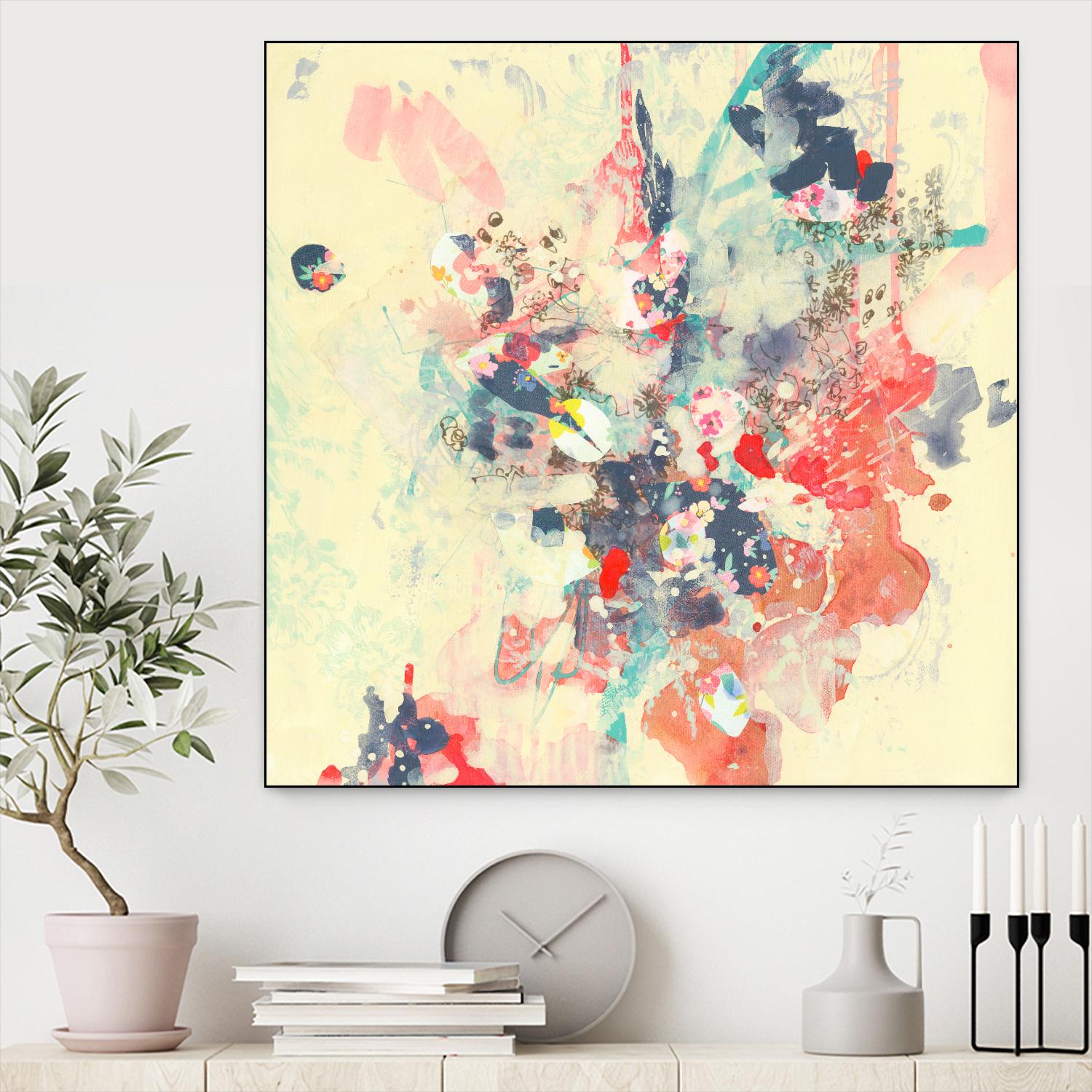 Cream II by Kathryn Neale on GIANT ART - multi abstracts, contemporary