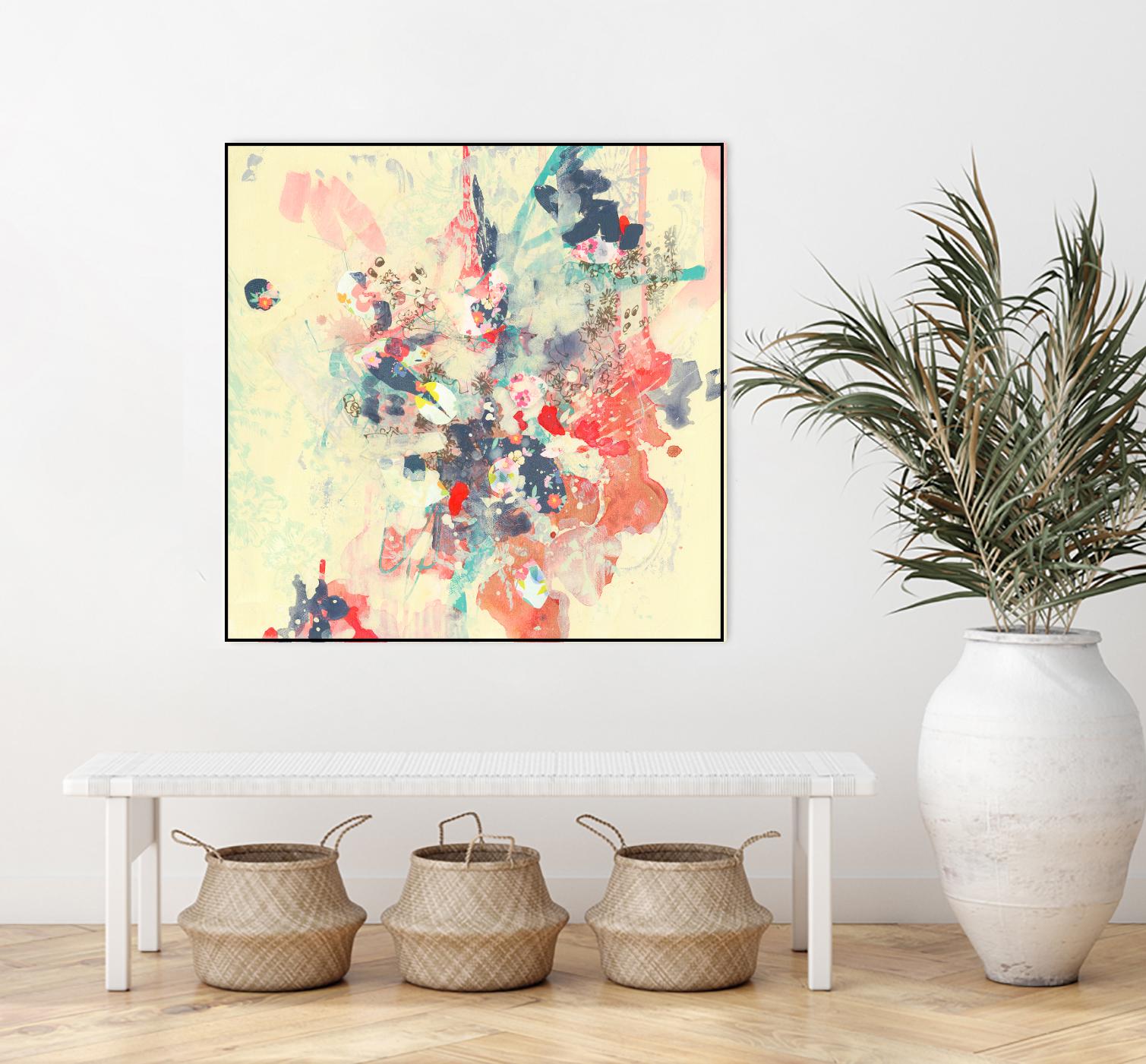 Cream II by Kathryn Neale on GIANT ART - multi abstracts, contemporary