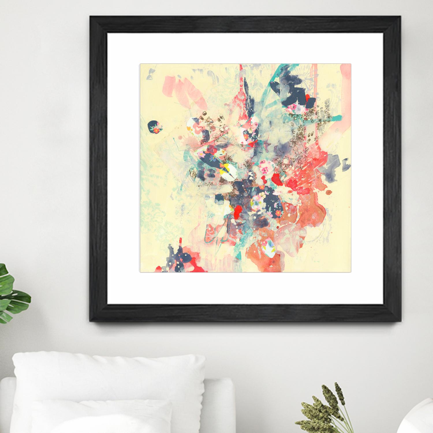 Cream II by Kathryn Neale on GIANT ART - multi abstracts, contemporary