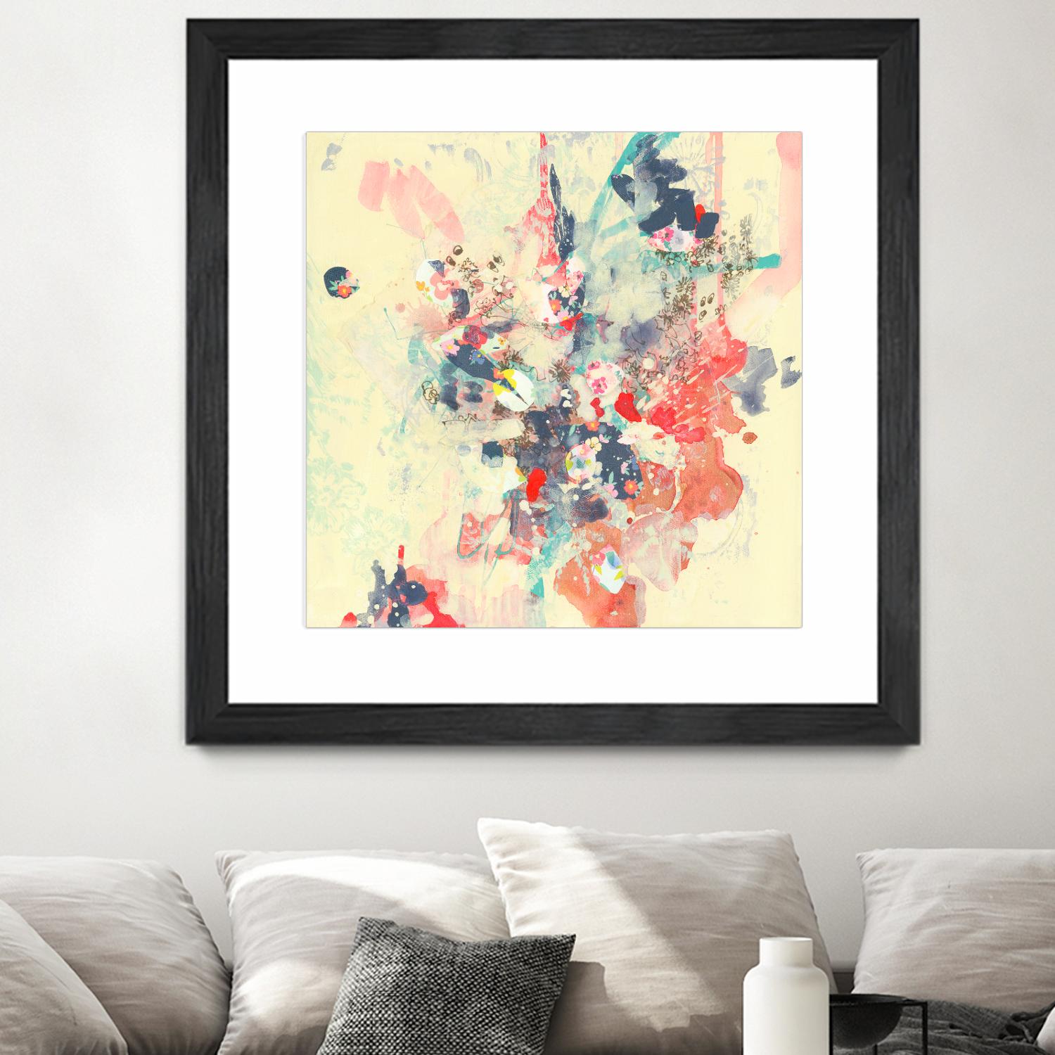 Cream II by Kathryn Neale on GIANT ART - multi abstracts, contemporary