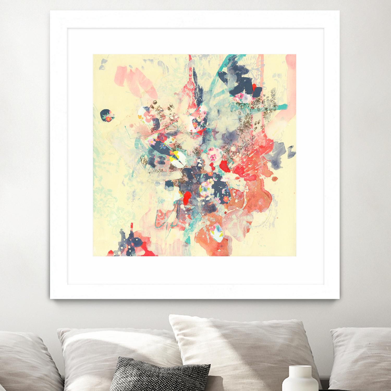 Cream II by Kathryn Neale on GIANT ART - multi abstracts, contemporary