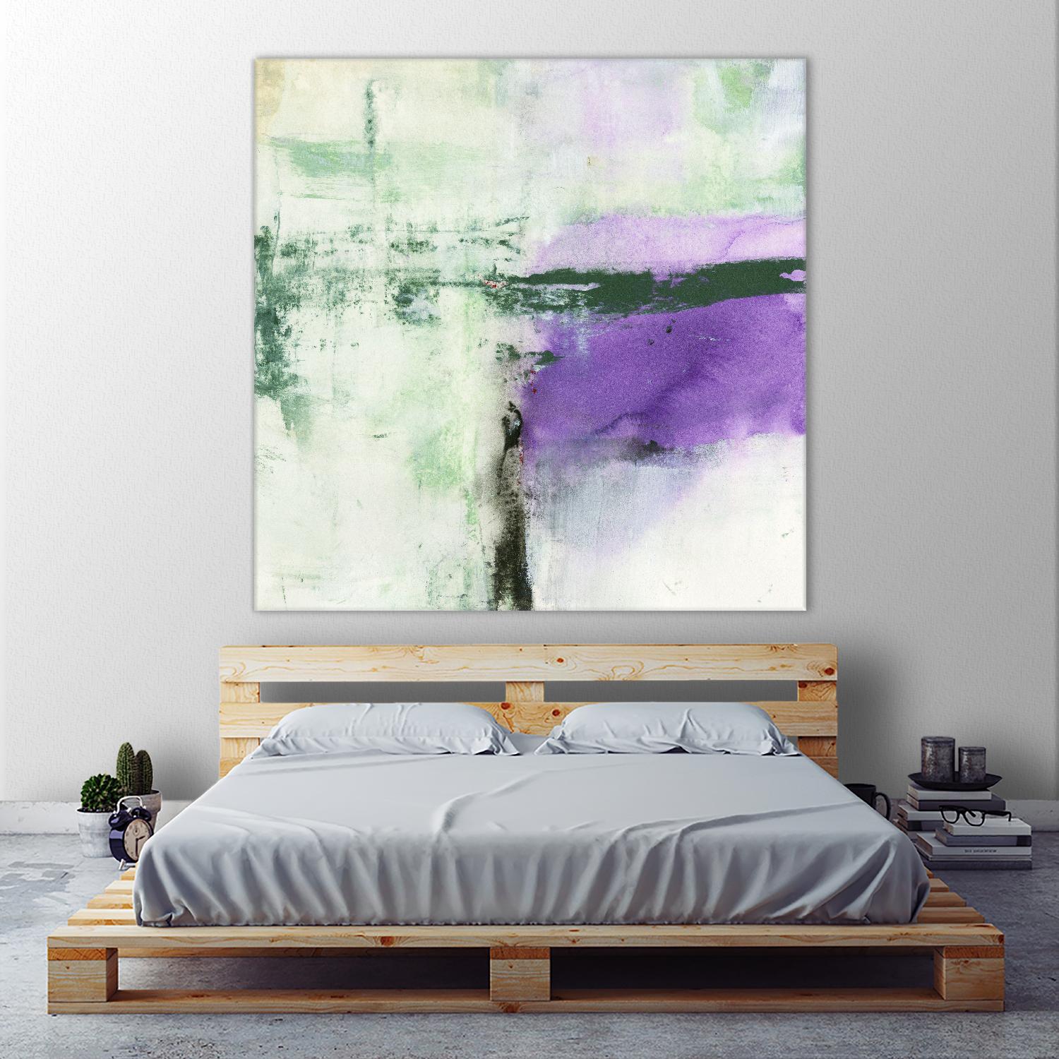 Another World II by Michelle Oppenheimer on GIANT ART - green abstract