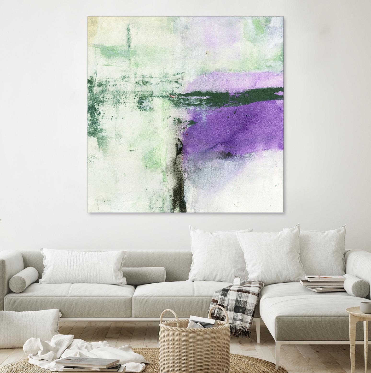 Another World II by Michelle Oppenheimer on GIANT ART - green abstract