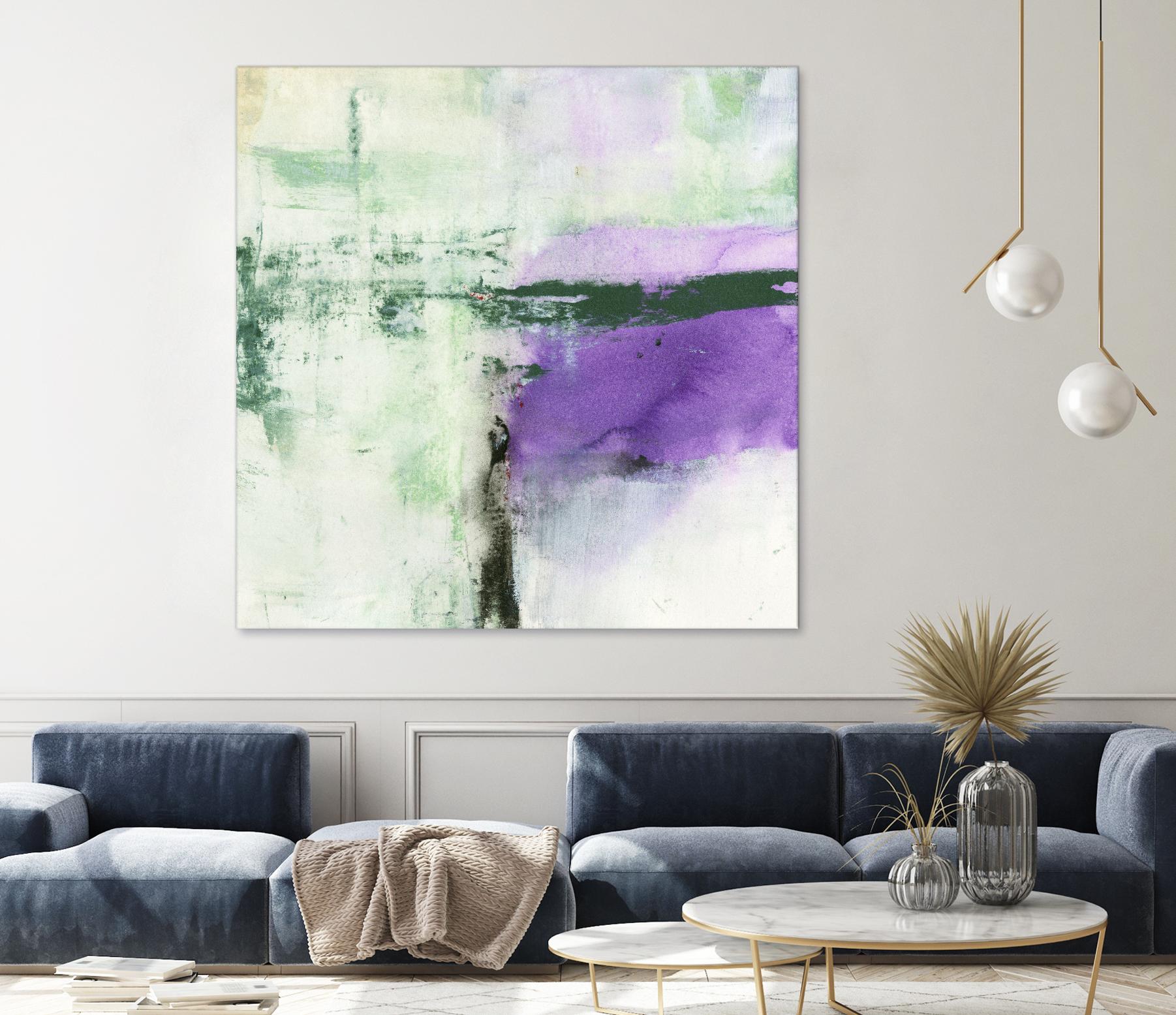 Another World II by Michelle Oppenheimer on GIANT ART - green abstract