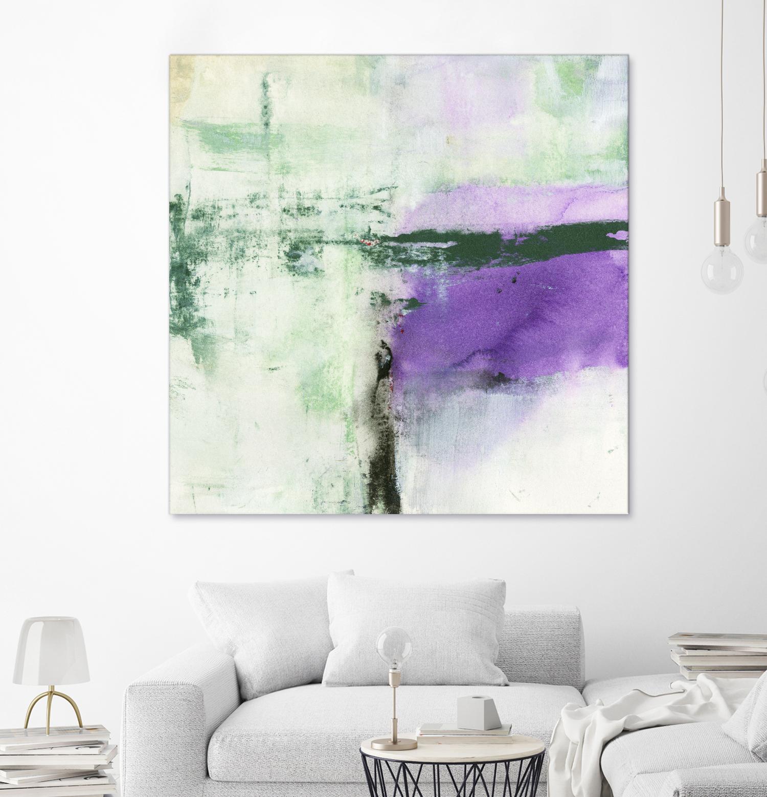 Another World II by Michelle Oppenheimer on GIANT ART - green abstract