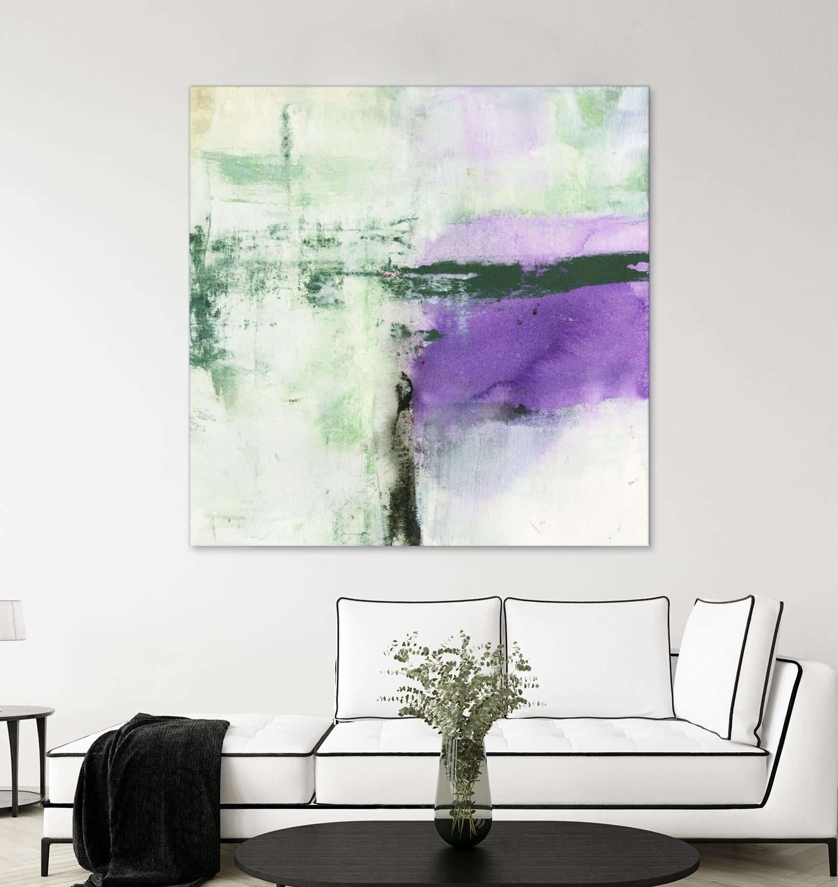 Another World II by Michelle Oppenheimer on GIANT ART - green abstract