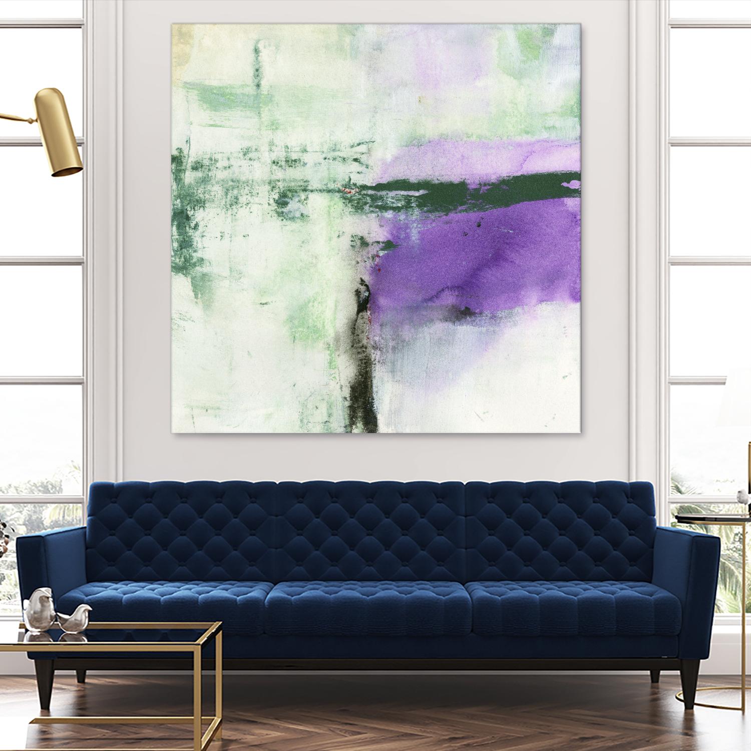 Another World II by Michelle Oppenheimer on GIANT ART - green abstract