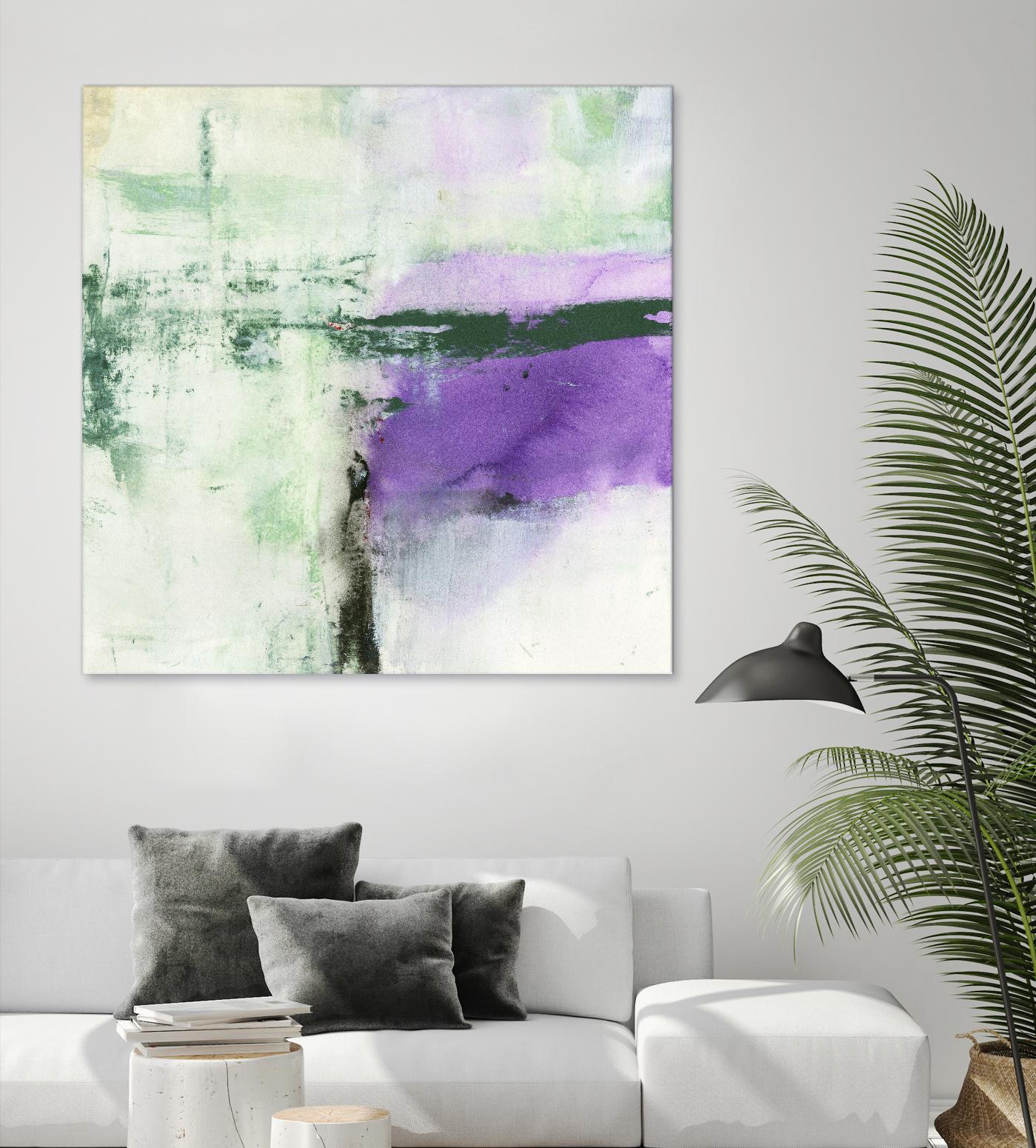 Another World II by Michelle Oppenheimer on GIANT ART - green abstract