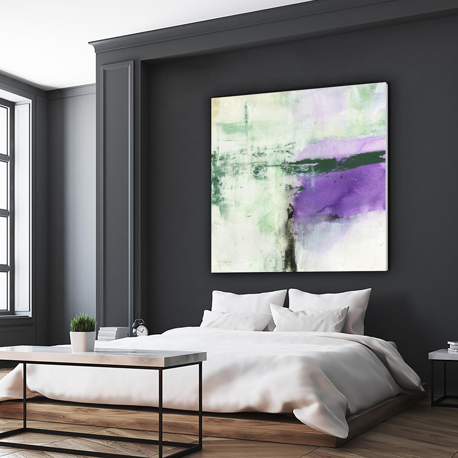 Another World II by Michelle Oppenheimer on GIANT ART - green abstract