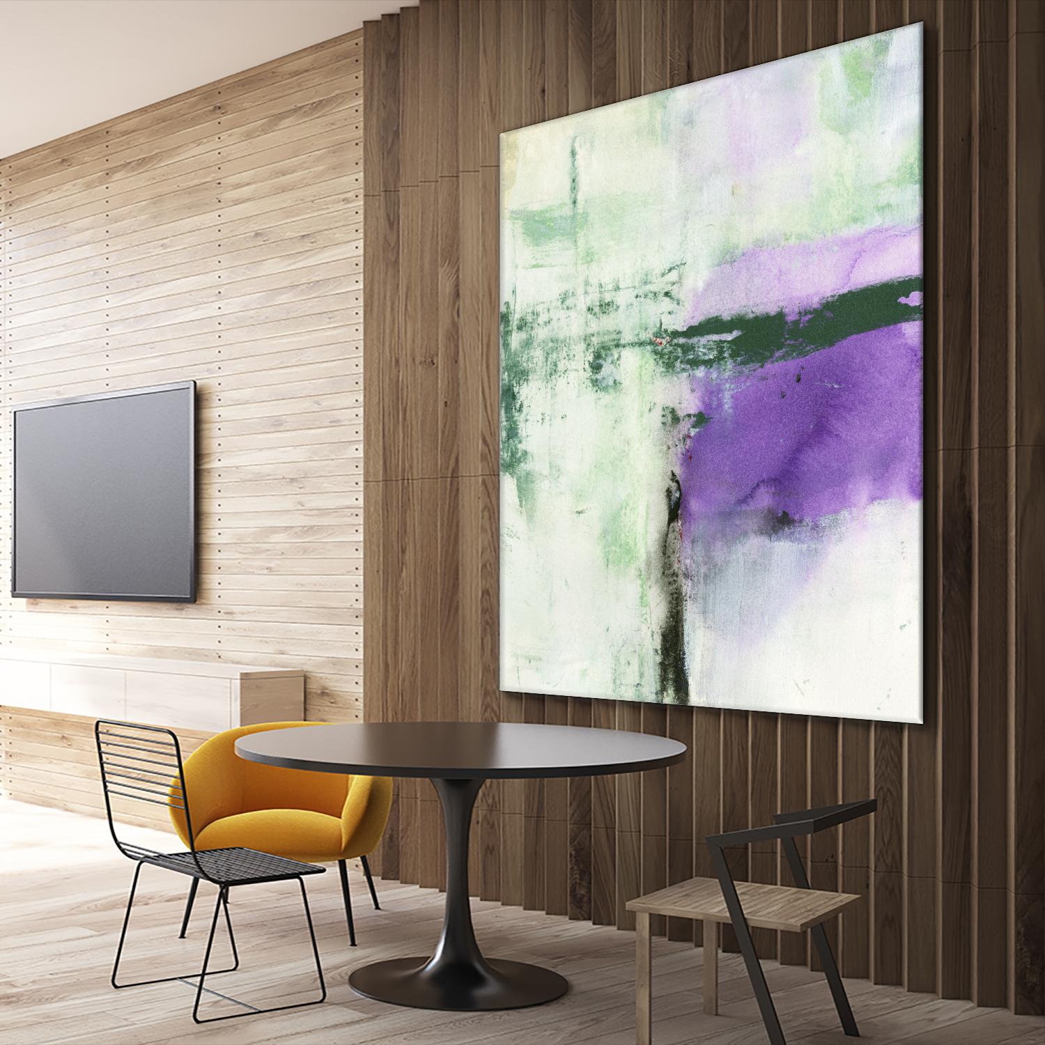 Another World II by Michelle Oppenheimer on GIANT ART - green abstract