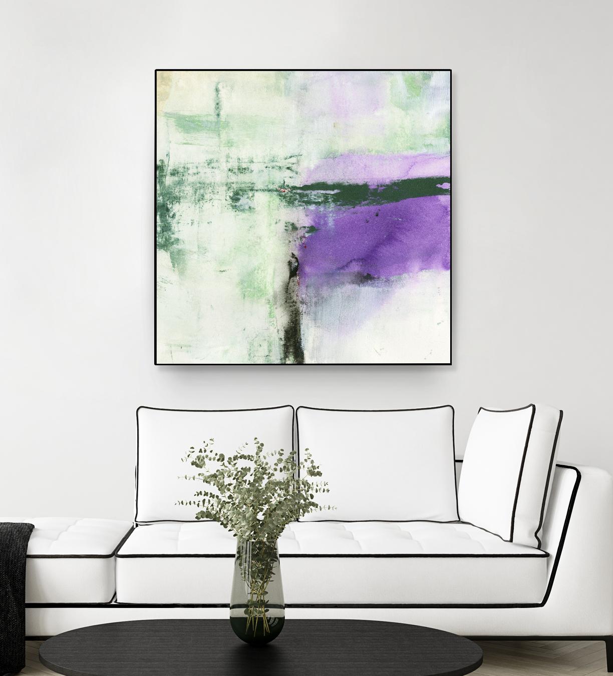 Another World II by Michelle Oppenheimer on GIANT ART - green abstract