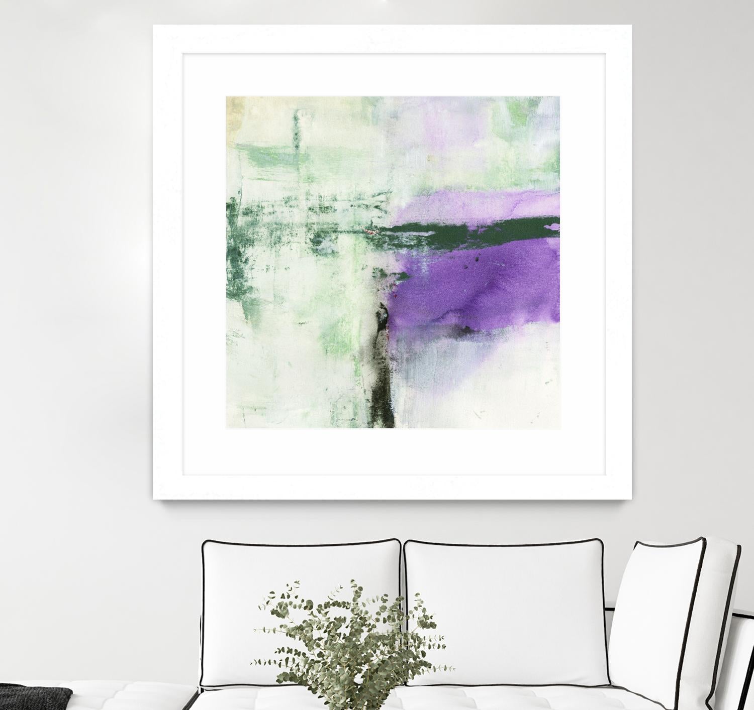 Another World II by Michelle Oppenheimer on GIANT ART - green abstract