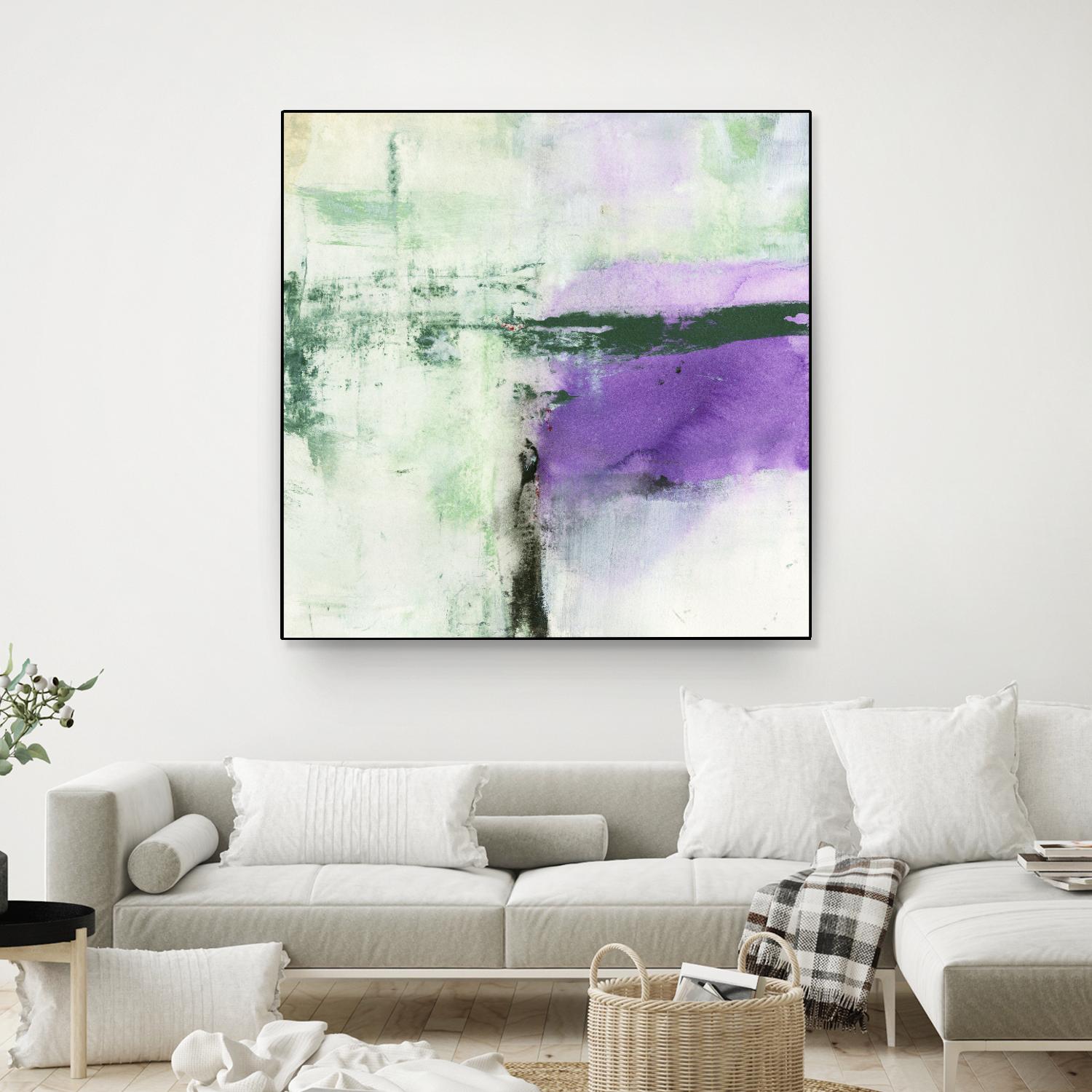 Another World II by Michelle Oppenheimer on GIANT ART - green abstract