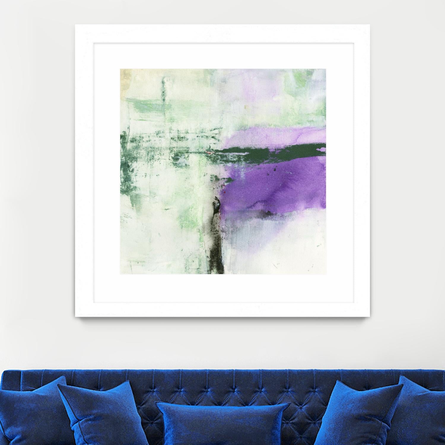 Another World II by Michelle Oppenheimer on GIANT ART - green abstract