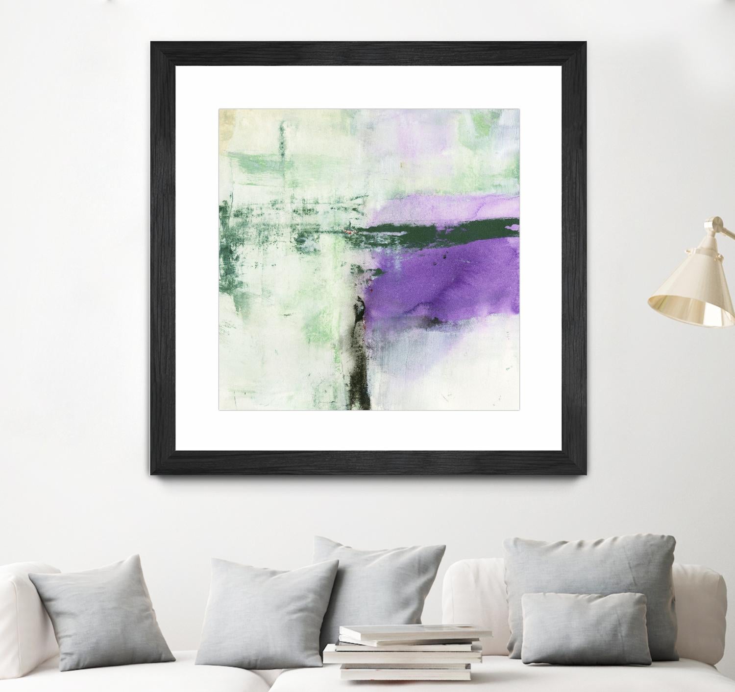 Another World II by Michelle Oppenheimer on GIANT ART - green abstract