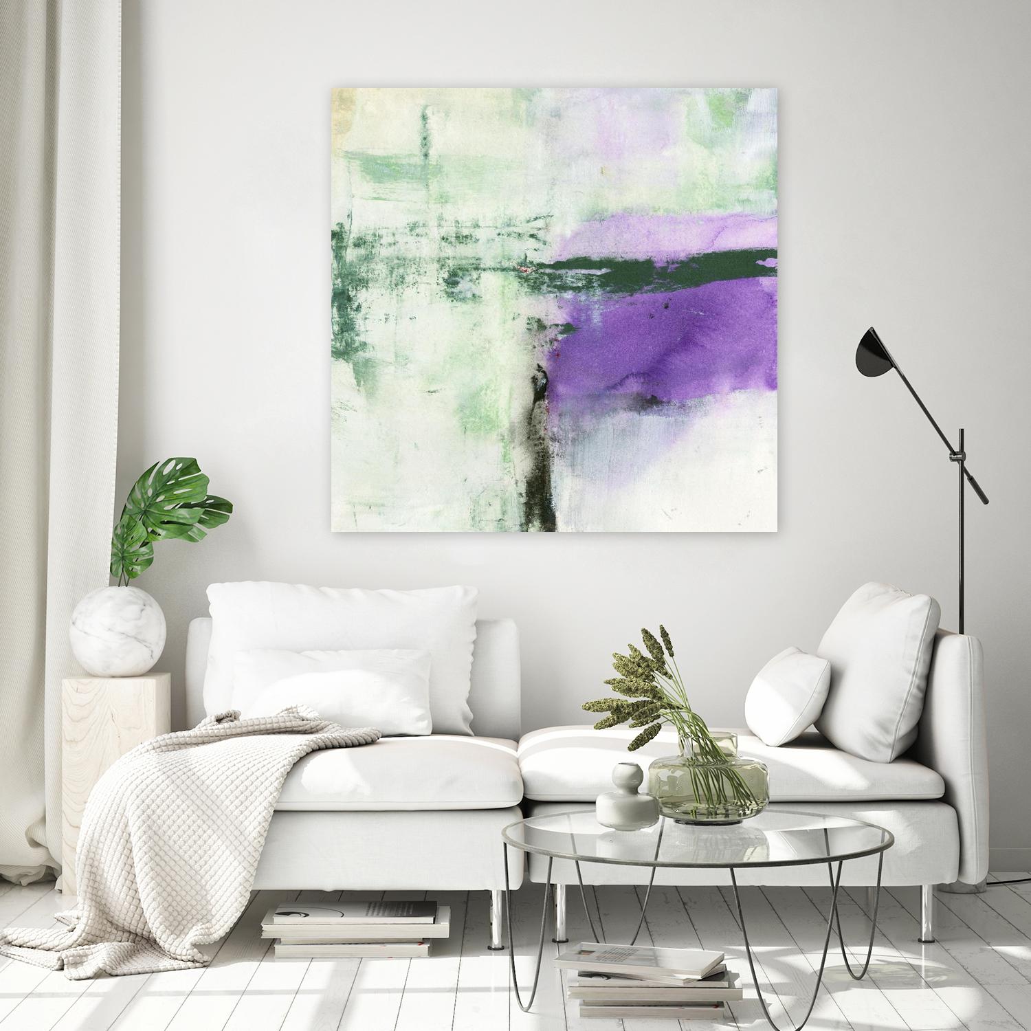 Another World II by Michelle Oppenheimer on GIANT ART - green abstract