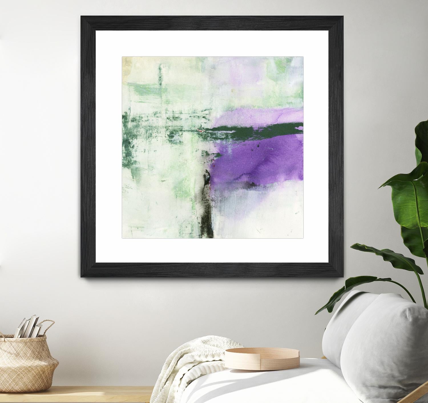 Another World II by Michelle Oppenheimer on GIANT ART - green abstract