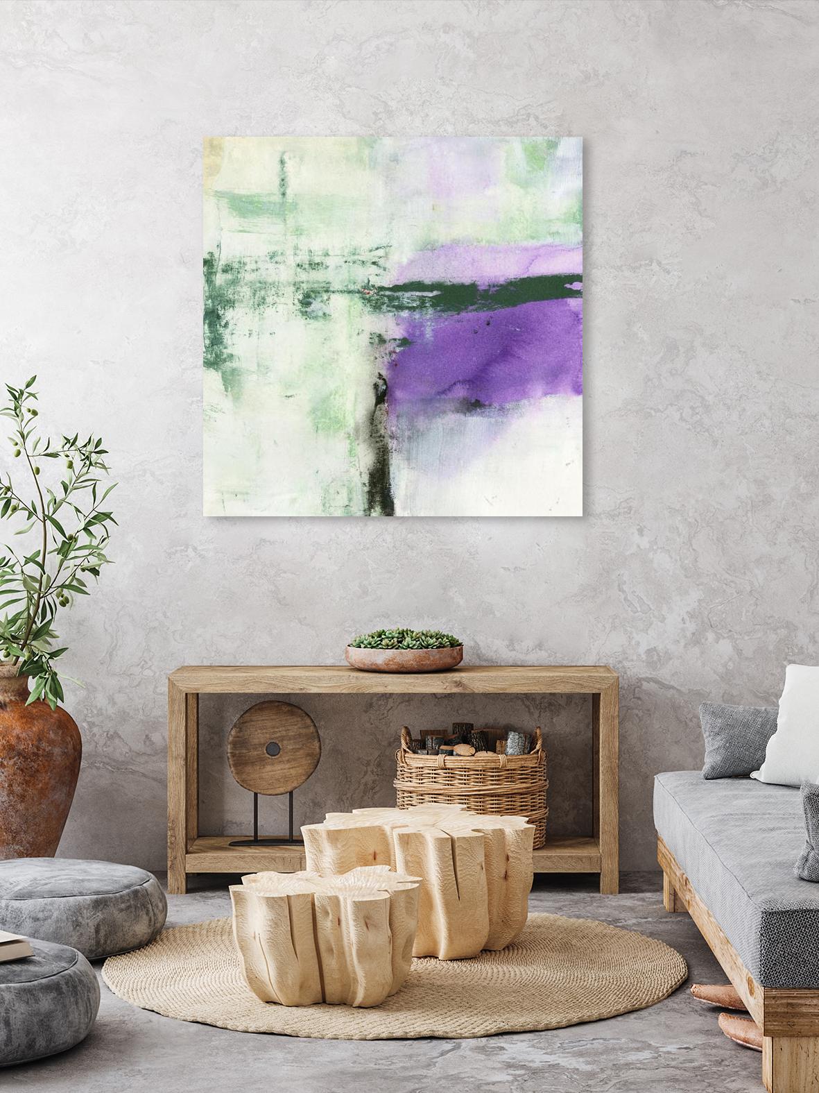 Another World II by Michelle Oppenheimer on GIANT ART - green abstract