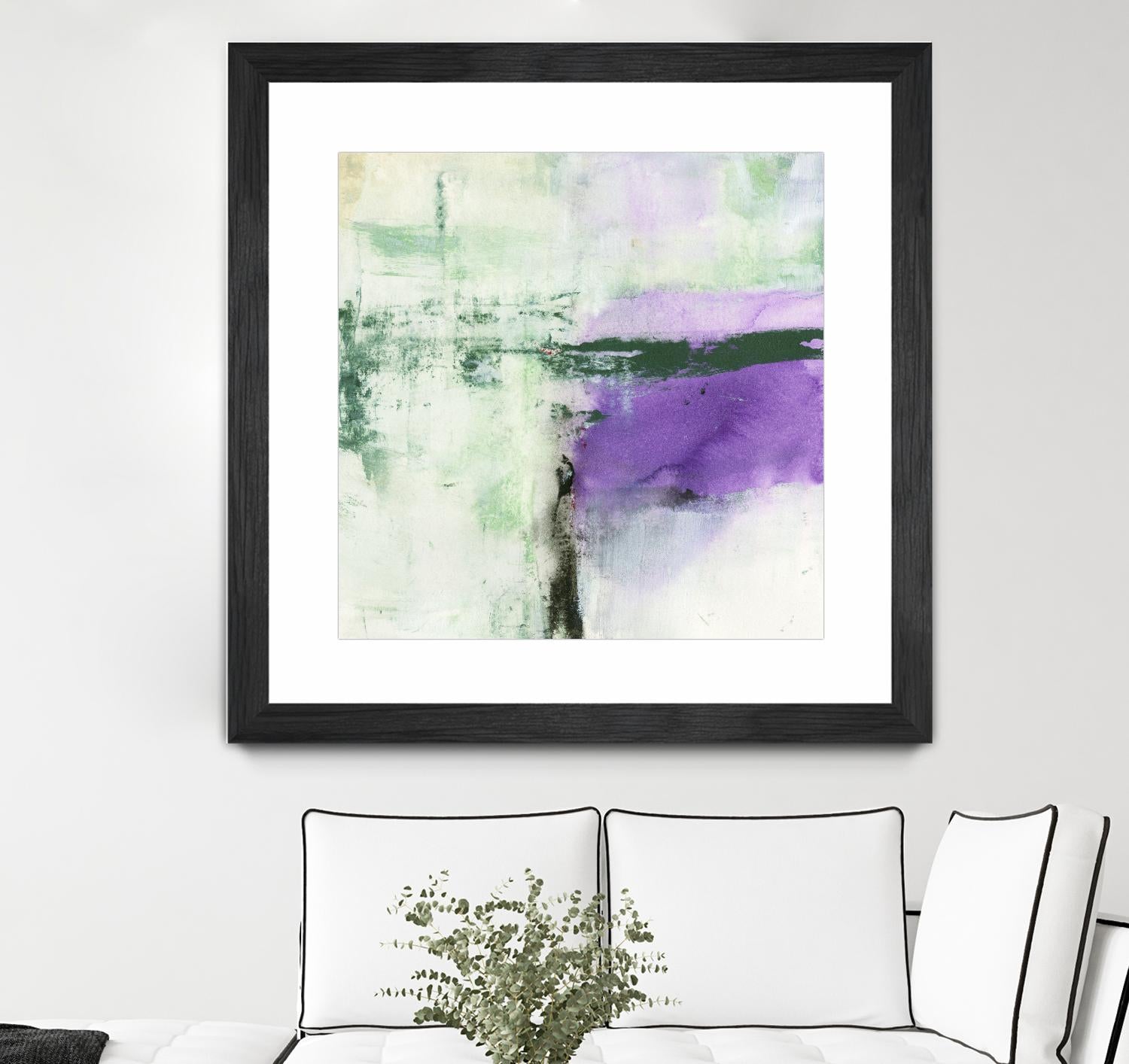 Another World II by Michelle Oppenheimer on GIANT ART - green abstract