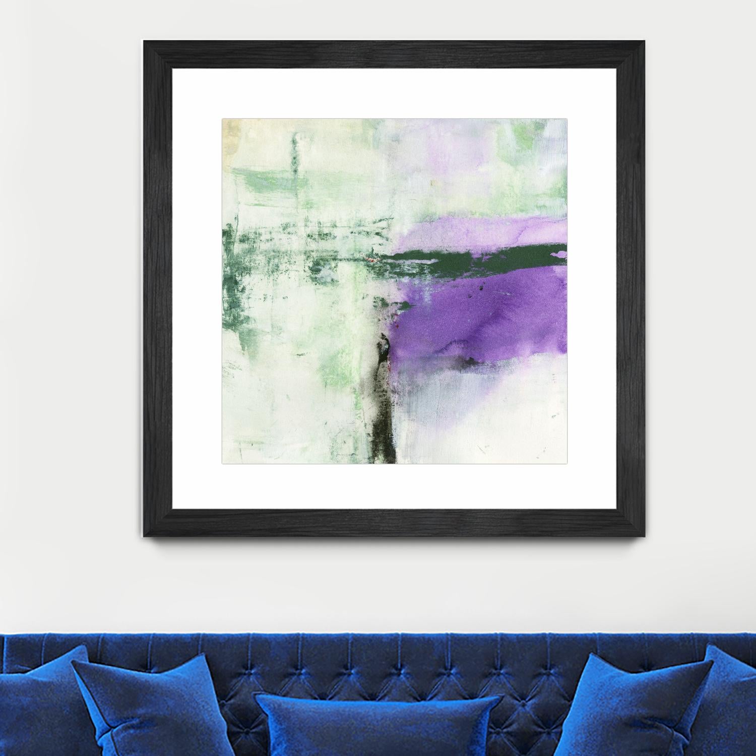 Another World II by Michelle Oppenheimer on GIANT ART - green abstract