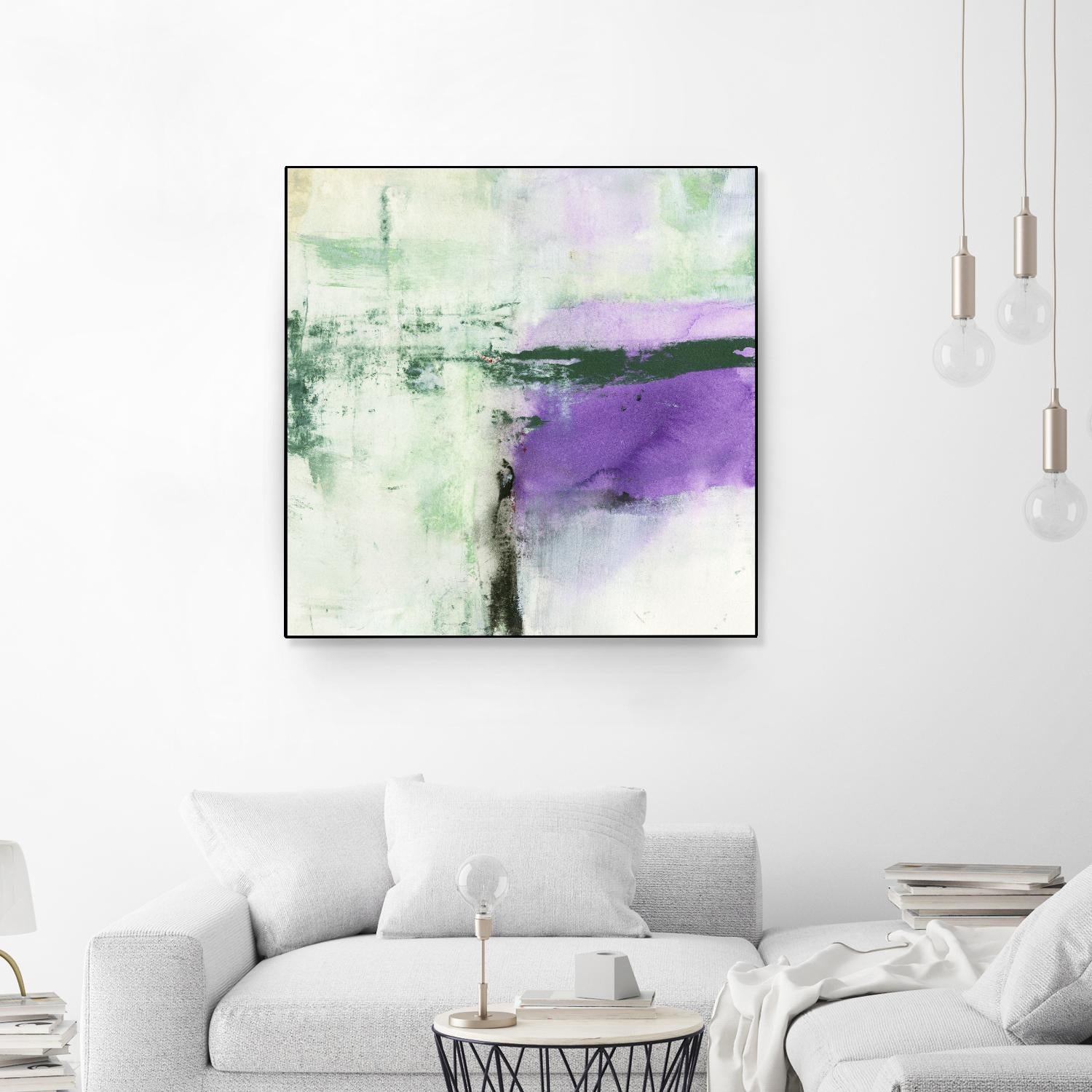 Another World II by Michelle Oppenheimer on GIANT ART - green abstract