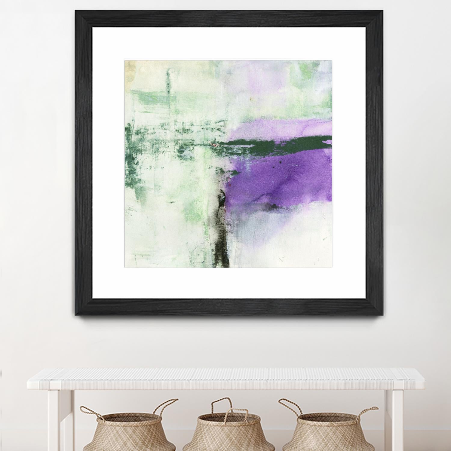 Another World II by Michelle Oppenheimer on GIANT ART - green abstract