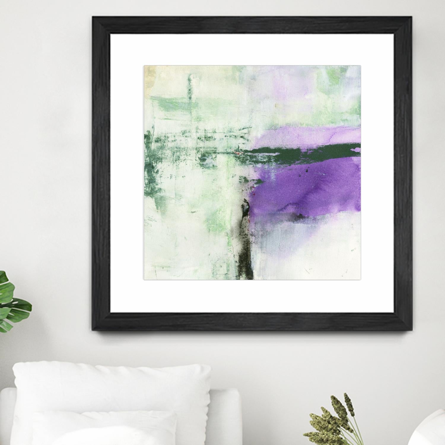 Another World II by Michelle Oppenheimer on GIANT ART - green abstract