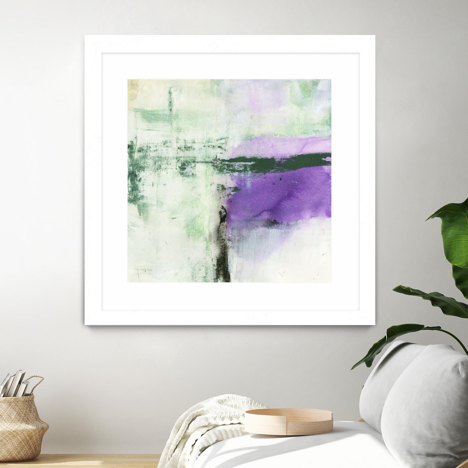 Another World II by Michelle Oppenheimer on GIANT ART - green abstract