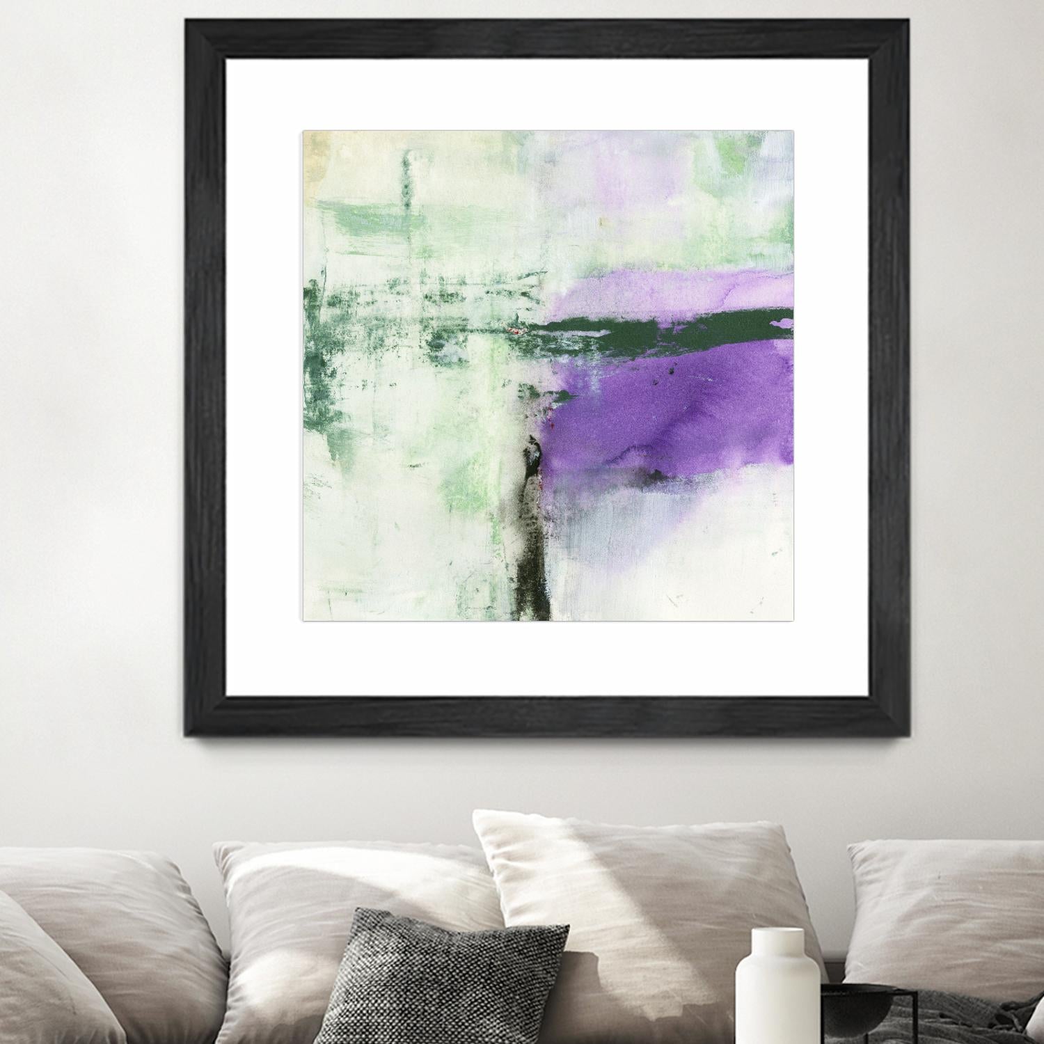 Another World II by Michelle Oppenheimer on GIANT ART - green abstract