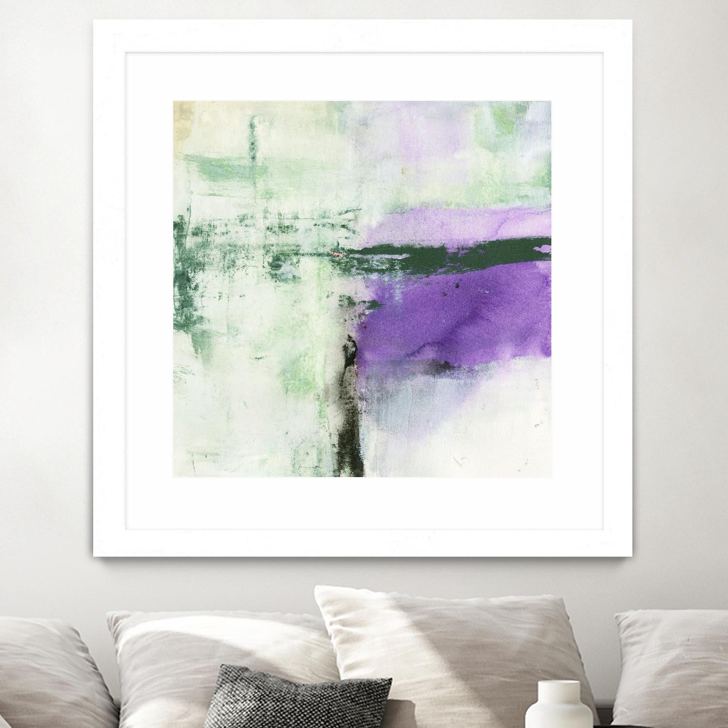 Another World II by Michelle Oppenheimer on GIANT ART - green abstract