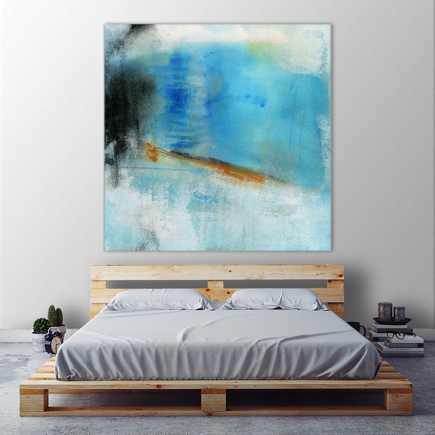 Never Grow Up 1 by Michelle Oppenheimer on GIANT ART - grey abstract