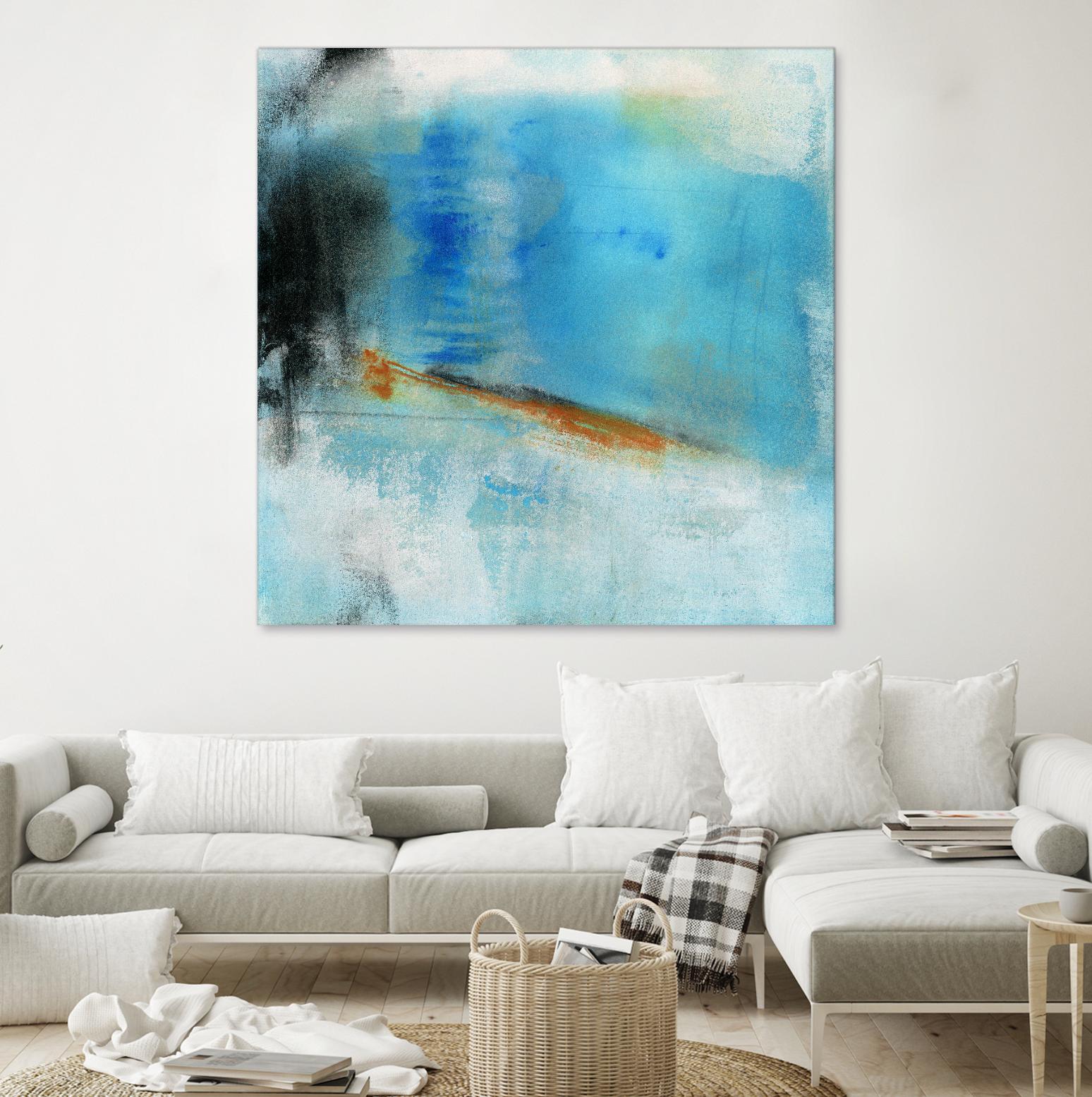 Never Grow Up 1 by Michelle Oppenheimer on GIANT ART - grey abstract