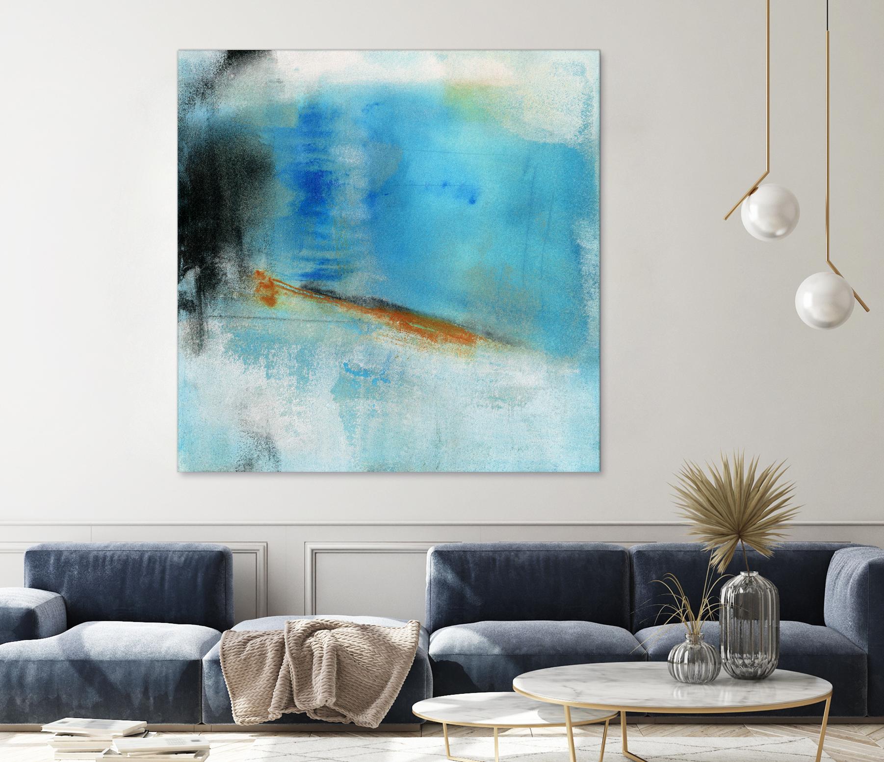 Never Grow Up 1 by Michelle Oppenheimer on GIANT ART - grey abstract