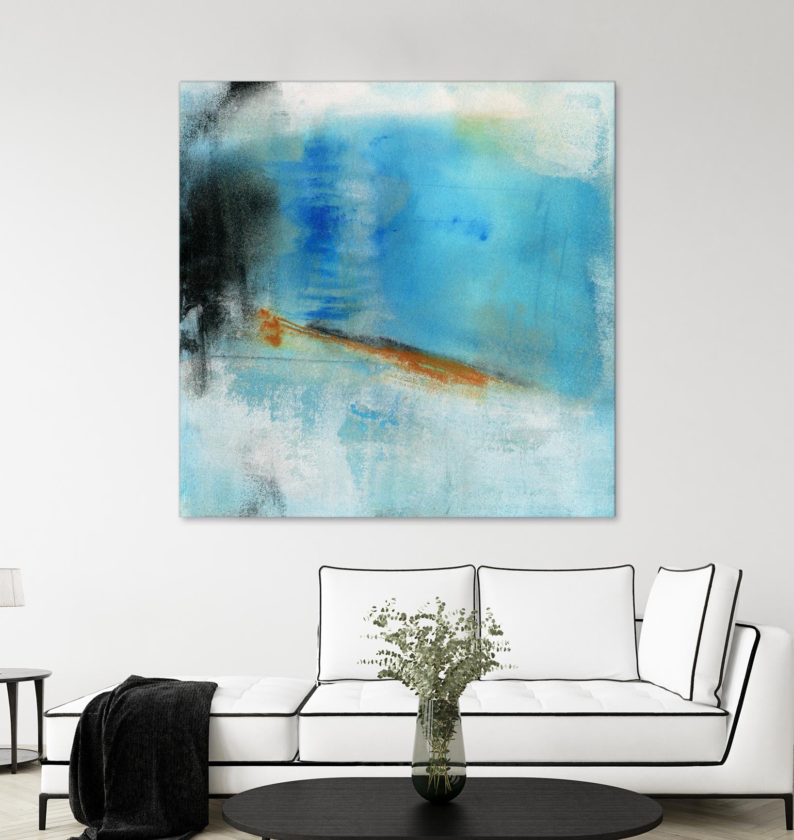 Never Grow Up 1 by Michelle Oppenheimer on GIANT ART - grey abstract