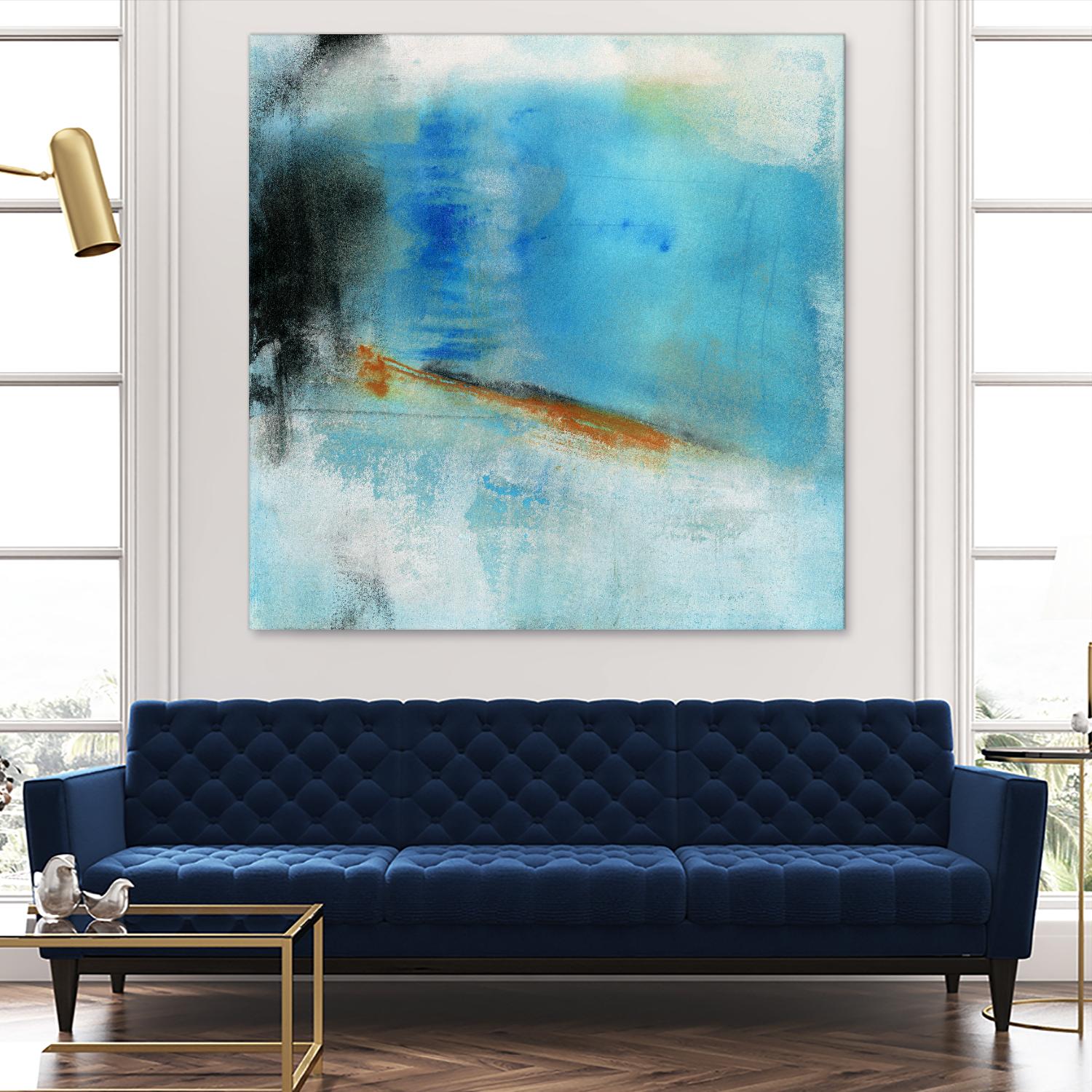 Never Grow Up 1 by Michelle Oppenheimer on GIANT ART - grey abstract